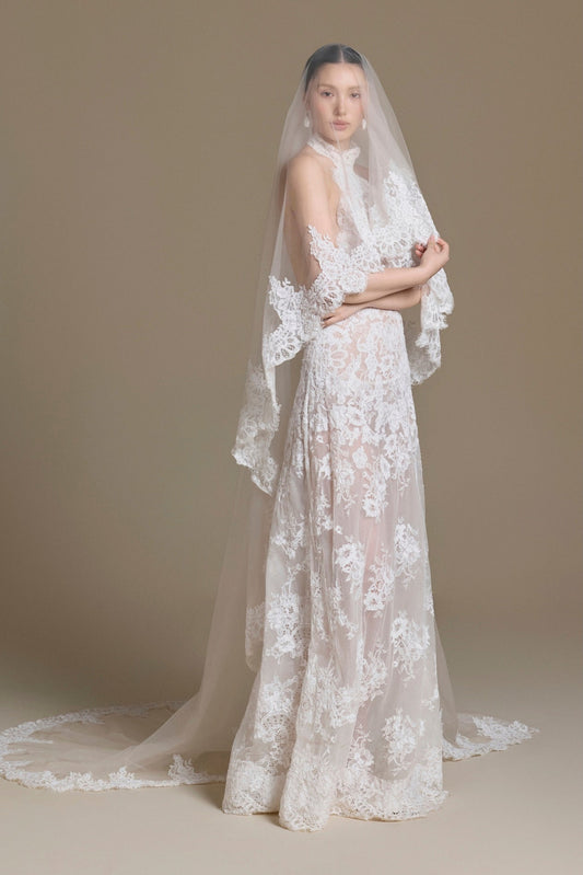 Swan Lace Veil
