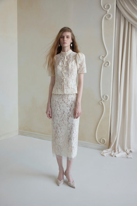 Clementine Lace Skirt