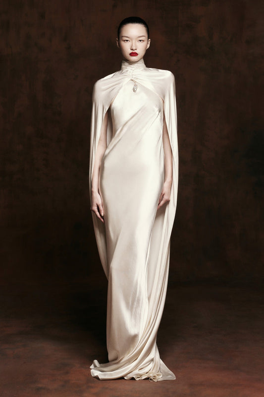 Nacre Cape Dress