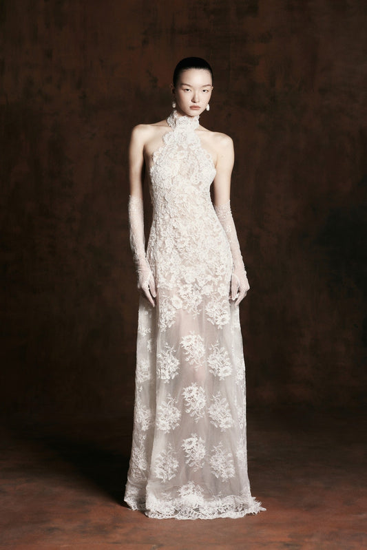 Swan Lace Dress