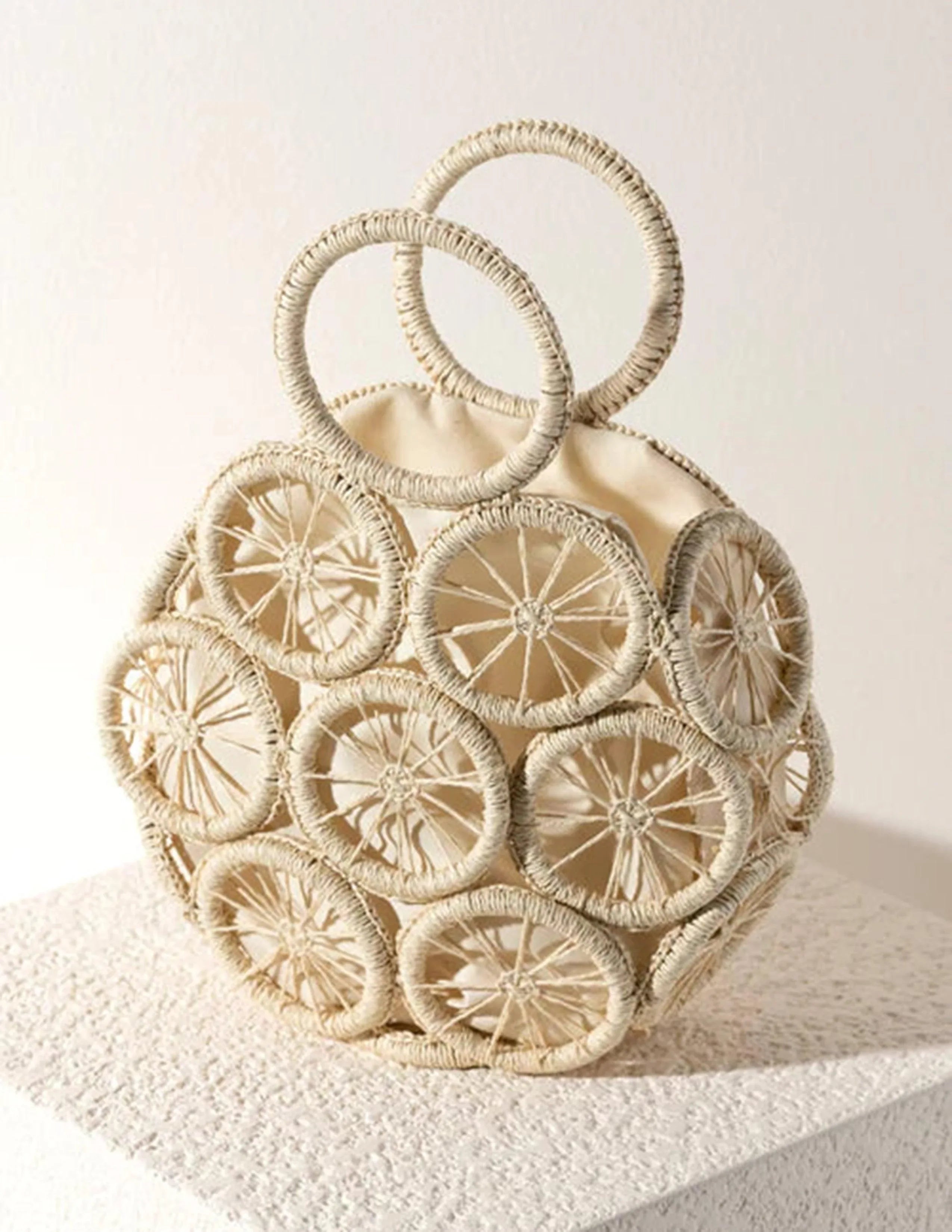 Sunshine Woven Straw Handle Bag – EMEL Fashion