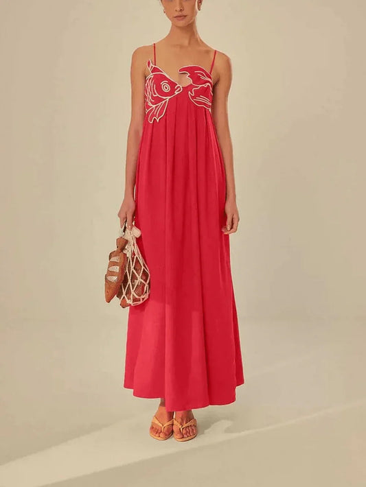 Fish Top Maxi Dress