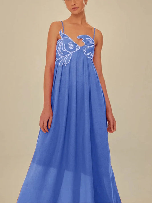 Fish Top Maxi Dress