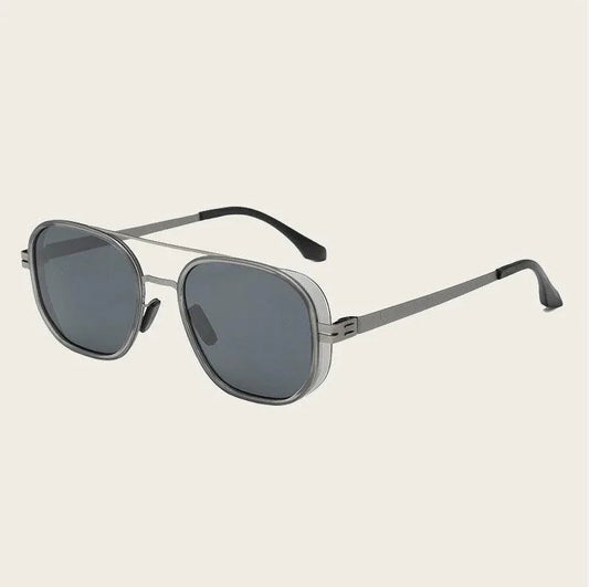 Metal polarized UV protection sunglasses
