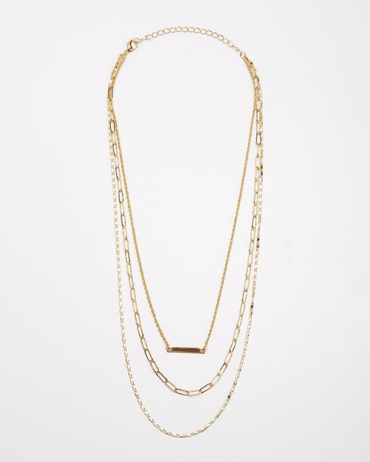 Elsie Layered Chain Necklace