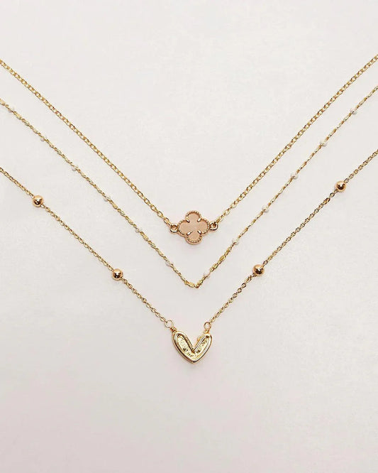 Starlight Charm Layered Necklace