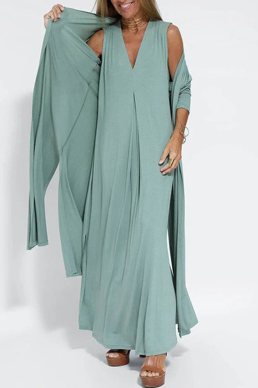 Casual Solid Color Cardigan